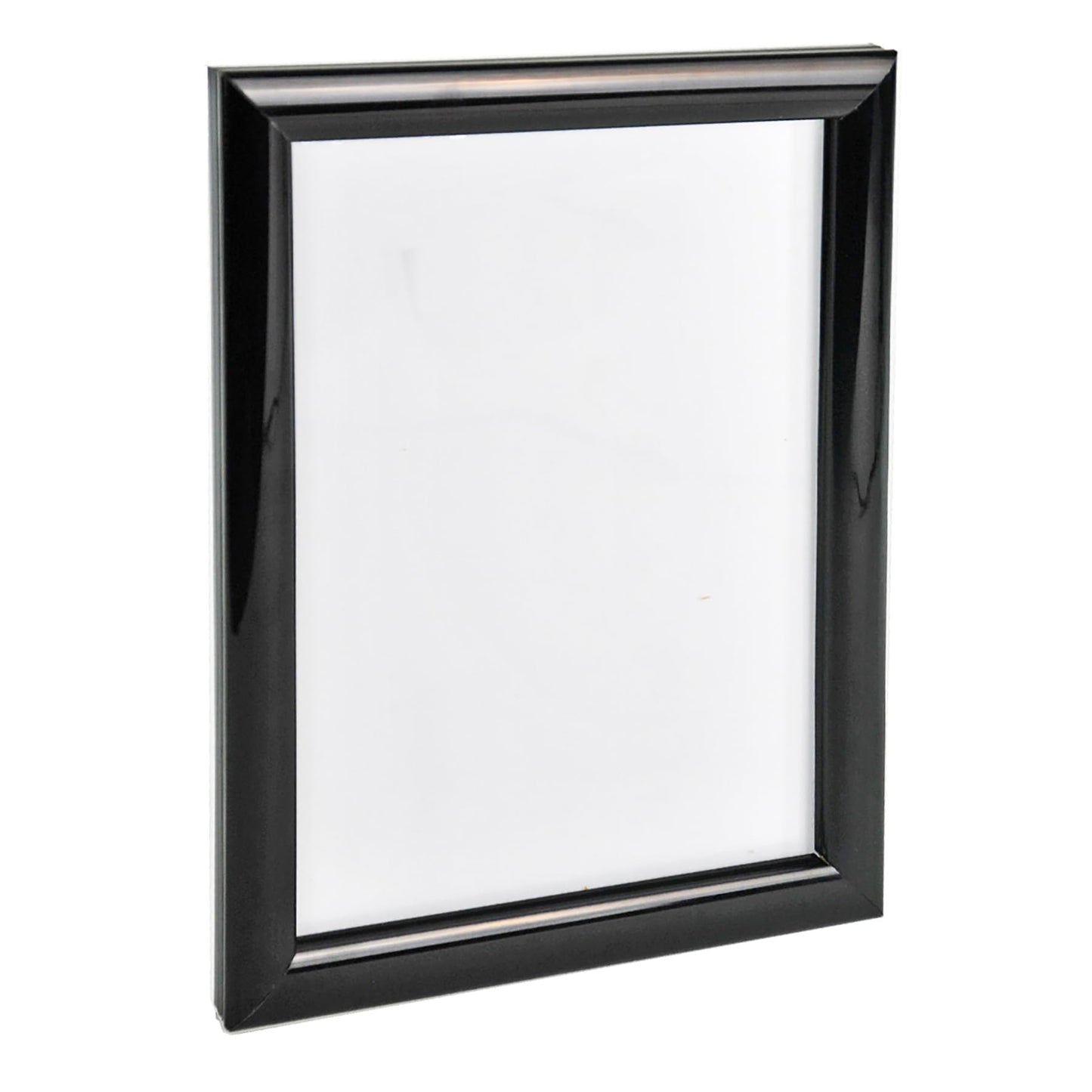 Azar Displays 300336-BLK-4PK Wall Mount Plastic Snap Poster Frame 8.5" x 11" Portrait/Landscape Sign Holder Frame, 4-Pack