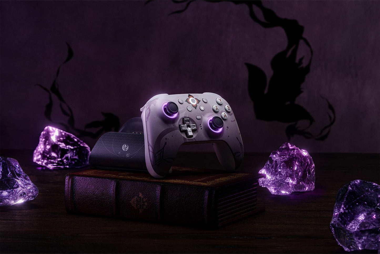 8BitDo Ultimate 2 Wireless Controller for Windows, Apple, Steam & Android, TMR Joysticks, Hall/Tactile Triggers, Motion Control,1000Hz Polling Rate -Evernight(Officially Licensed by Honkai: Star Rail)