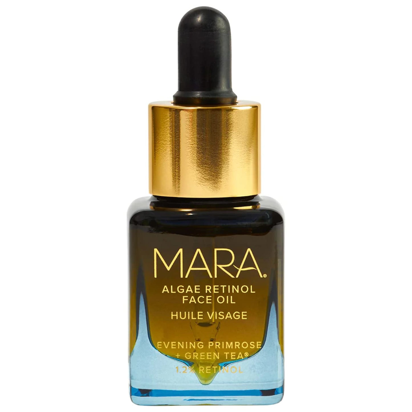 MARA - Natural Evening Primrose + Green Tea Algae Retinol Face Oil | Plant-Based Skin Care | Moisturizes + Soothes Skin To Minimizes Look of Pores + Fine Lines (Travel Size, 0.5 fl oz | 15 mL)