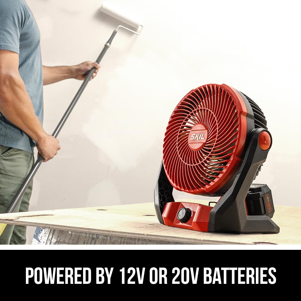 SKIL Brushless 7" Jobsite Fan, Tool Only- FN0700D-00