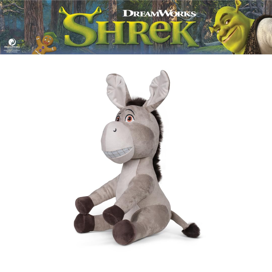 Franco Shrek Donkey Cuddle Pillow Buddy, Kids Bedding Super Soft Plush, (Officially Licensed Product) by Franco Collectibles