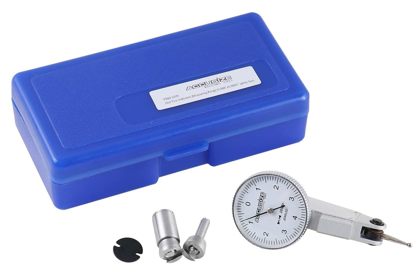 Accusize Industrial Tools 0.008'' by 0.0001'' Dial Test Indicator, P900-S109