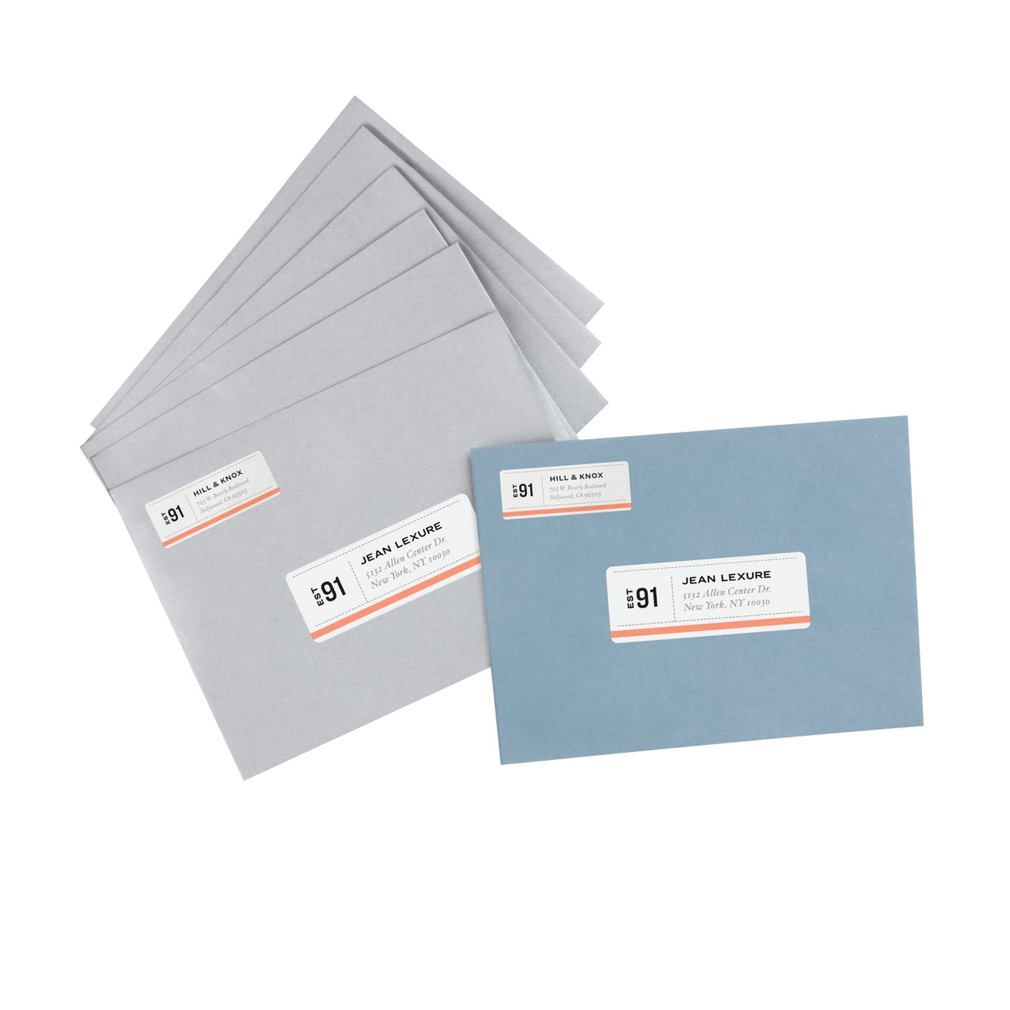 Avery Repositionable Printable Address Labels with Sure Feed, 1" x 2-5/8", White, 3,000 Blank Mailing Labels (55160)