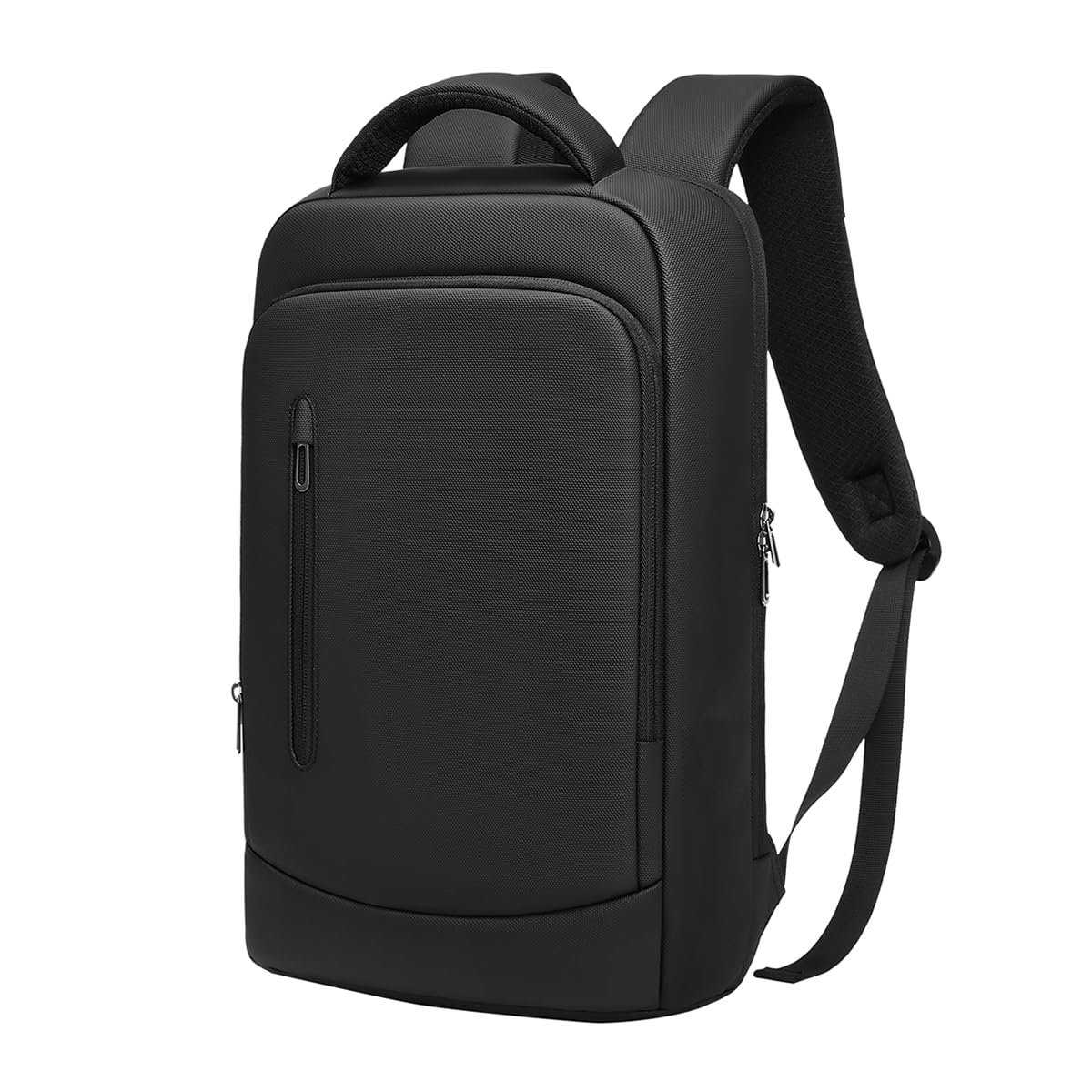 GYakeog Slim Business Laptop Backpack for Men 15.6 Inch Computer Lightweight Anti-Impact Protection Travel Backpacks Water Resistant Laptop Bag for Work Office College-Black
