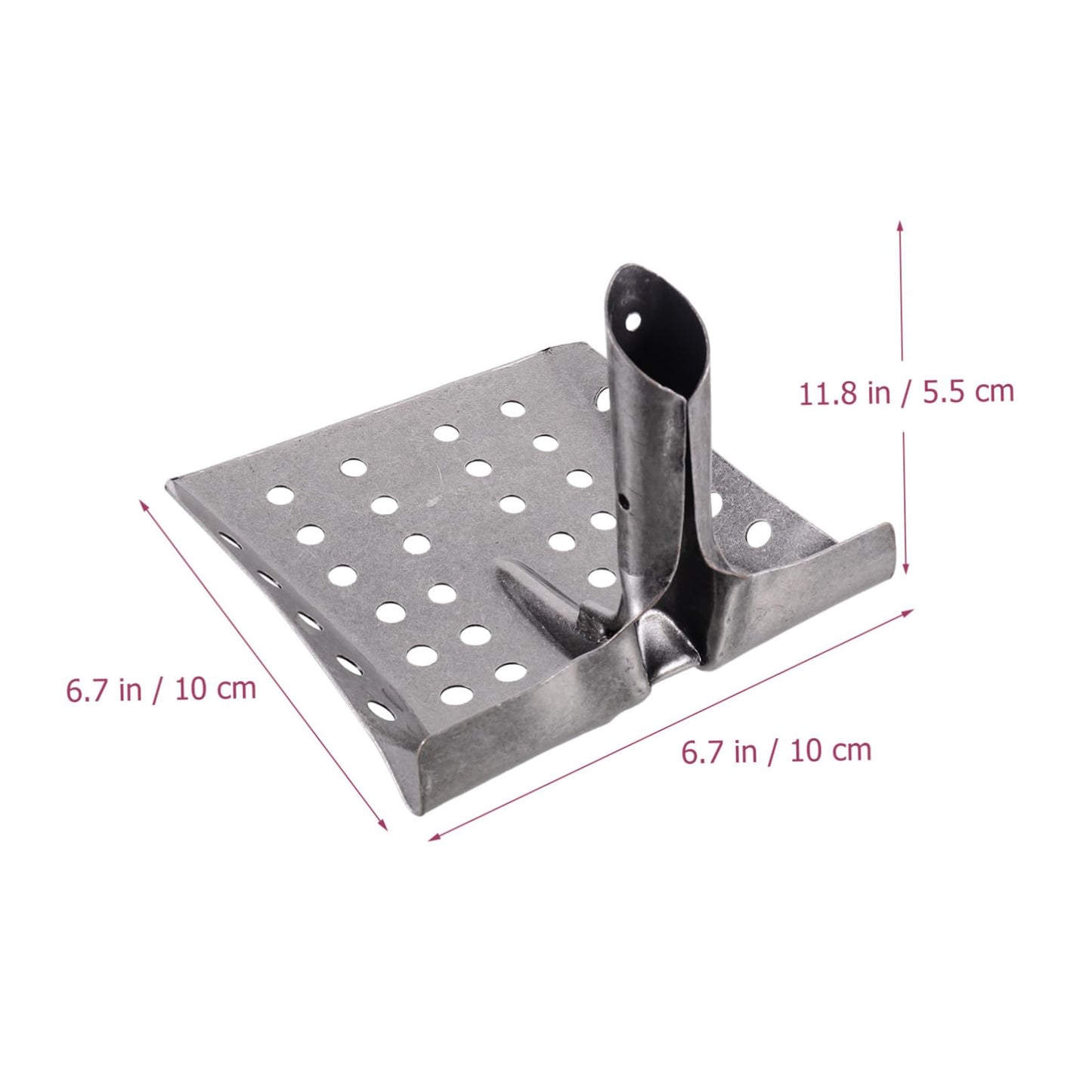 Garden Shovel Leak Hole Shovel Mud Sifting Shovel Sewer Sifting Shovel Garden Shovel Silver Metal Iron Square Sieve Shovel Square Sifting Shovel Metal Sifting Shovel Tool