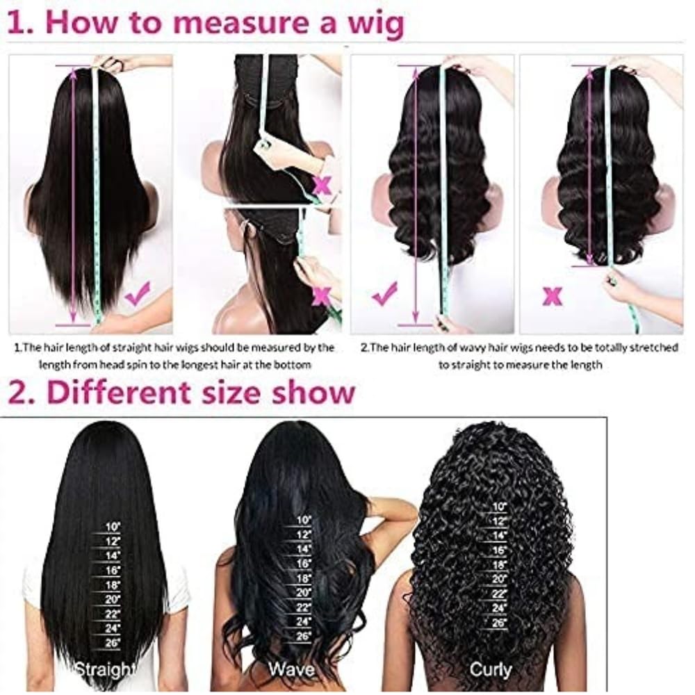 Pinketer Deep Wave Lace Front Wigs Human Hair Natural 13x4 Lace Frontal Wet and Wavy Wig 180% Density Brazilian Virgin Human Hair Wigs for Black Women with Baby Hair (Deep Curly Wig, 26 Inch)