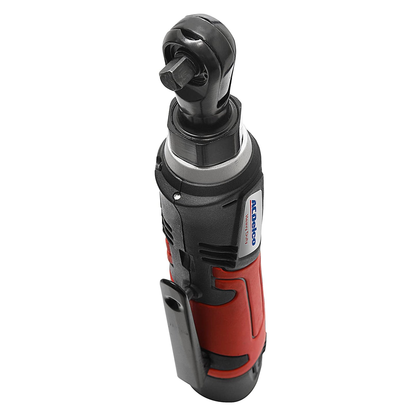 ACDelco ARW1207P G12 Series 12V Cordless Li-ion 1/4” 30 ft-lbs. Torque Ratchet Wrench Tool Kit, Red