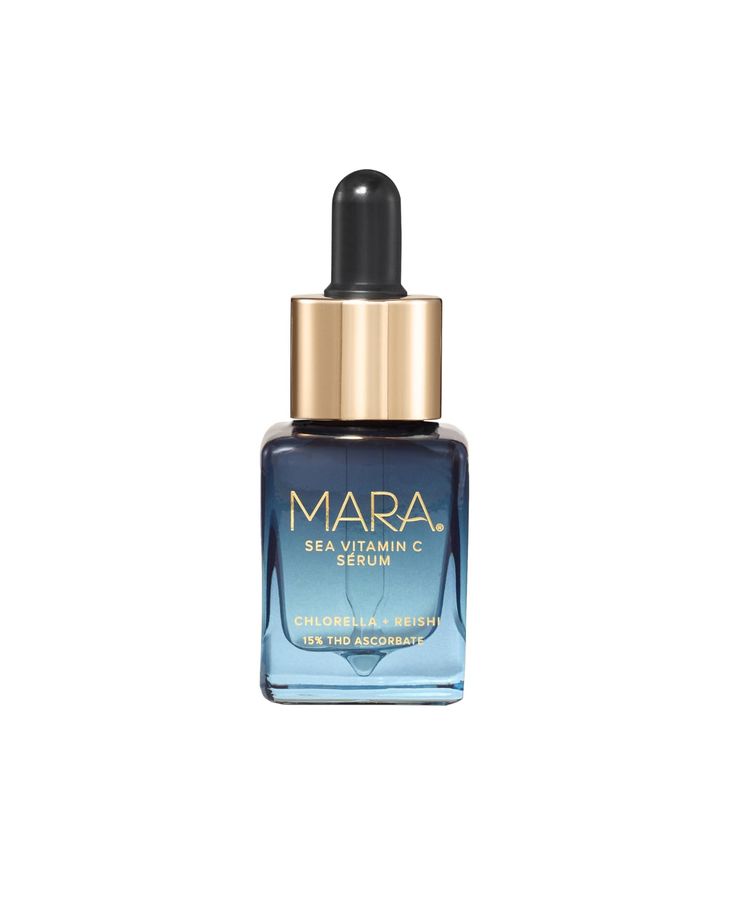 MARA - Natural Chlorella + Reishi Sea Vitamin C Serum | Plant-Based Skin Care | Firm + Illuminate The Look Of Skin With Moringa + Squalane (0.5 oz | 15 ml)