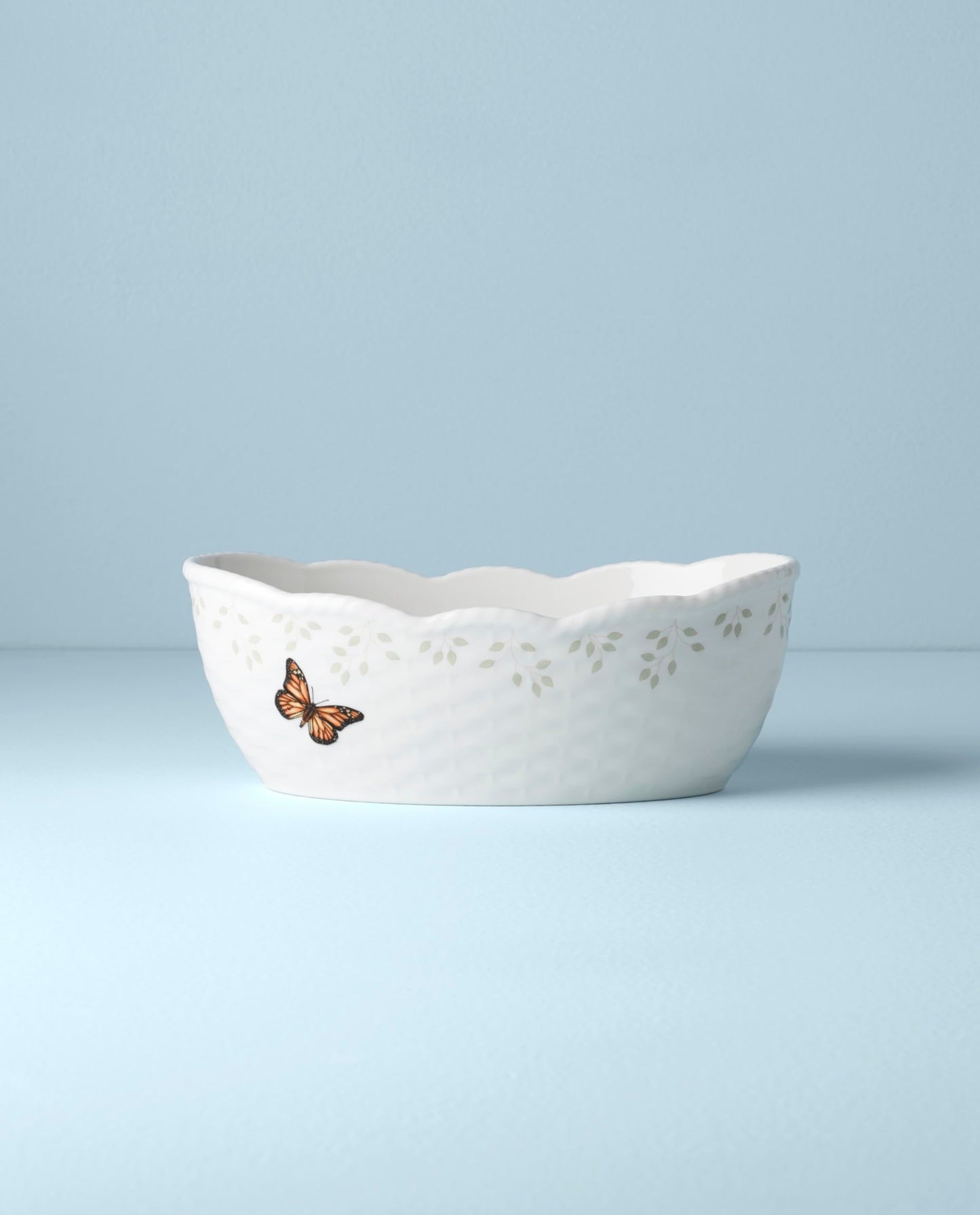 Lenox 894107 Butterfly Meadow Bread Basket, Easter Serveware