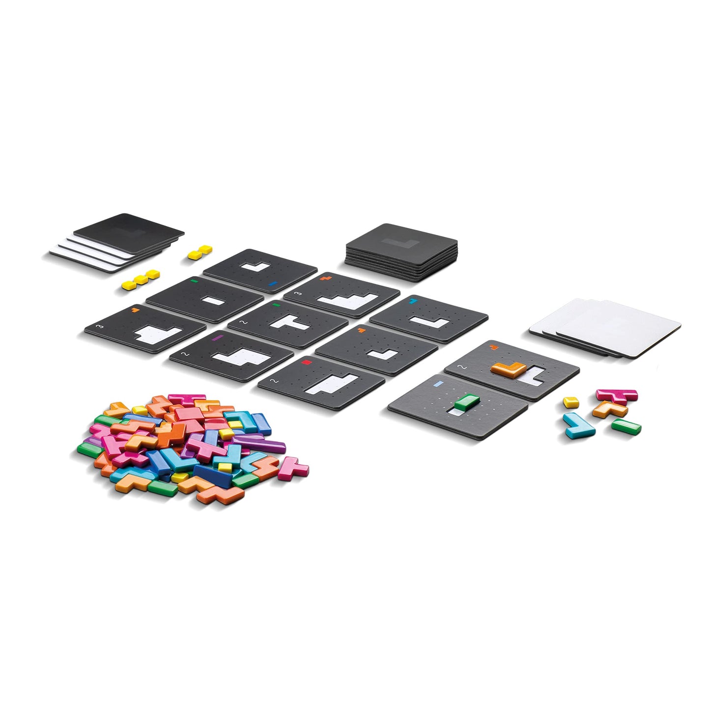 Asmodee Project L - A Tile-Matching Brain Burner with Multi-Layered Puzzles! Strategy Game, Family Game for Kids & Adults, Ages 8+, 1-4 Players, 30 Min Playtime