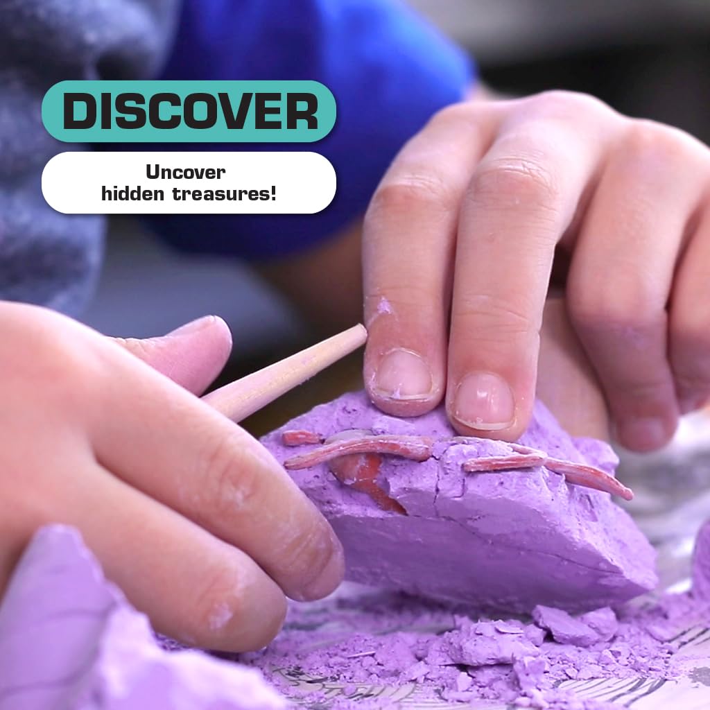 ArtSkills Epic Lab You Can Dig Ocean Discovery Kit, 30 Assorted Treasures, Tools Included