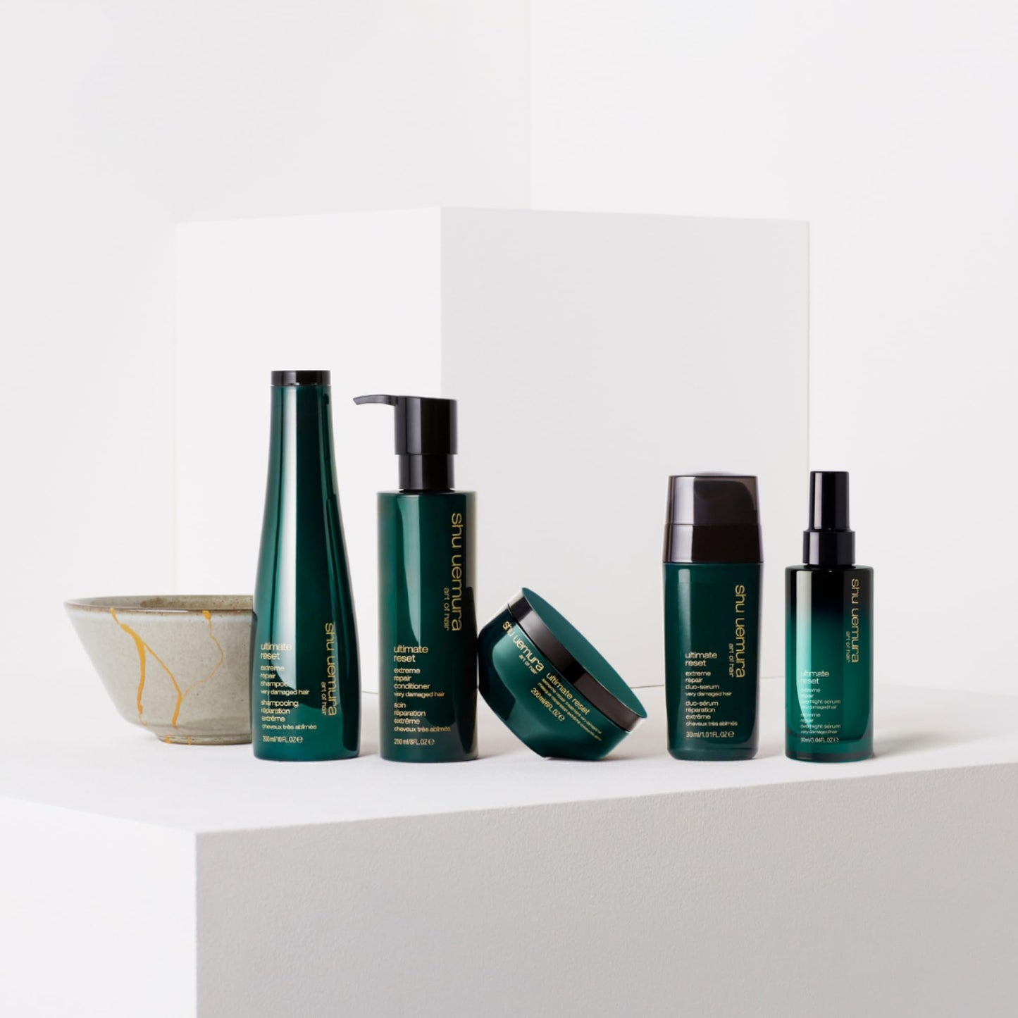 Shu Uemura Ultimate Reset Extreme Repair Conditioner | Strengthens to Reduce Breakage and Split Ends | Deeply Conditions and Nourishes | With Japanese Rice Extract | For Dry and Very Damaged Hair
