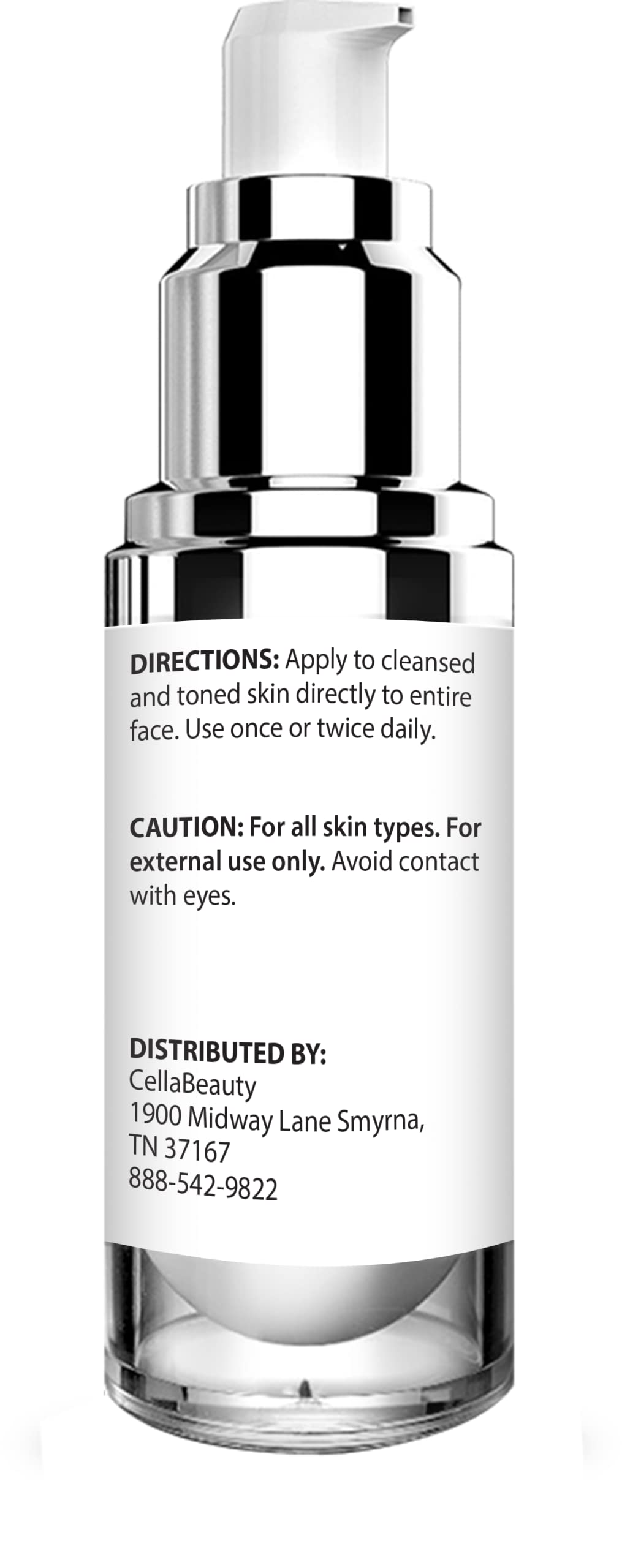 Cellabeauty Deep Rejuvenating Serum - Skin Firming Cream For All Skin Types - Cruelty Free, Plant Based - 30 ml (1.7oz)