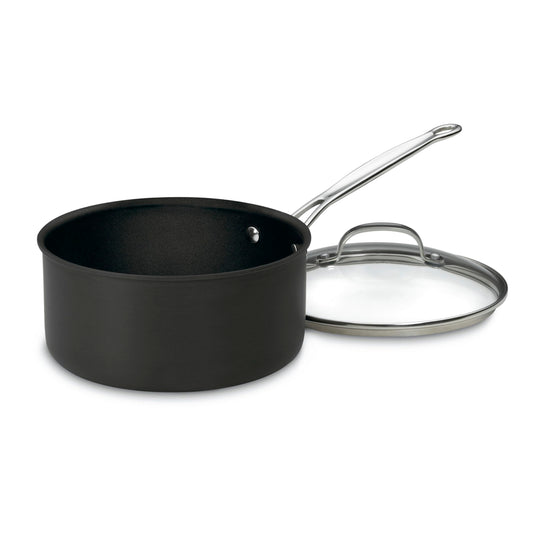 Cuisinart 6194-20 Chef's Classic 4-Quart Nonstick-Hard-Anodized, Saucepan w/Cover