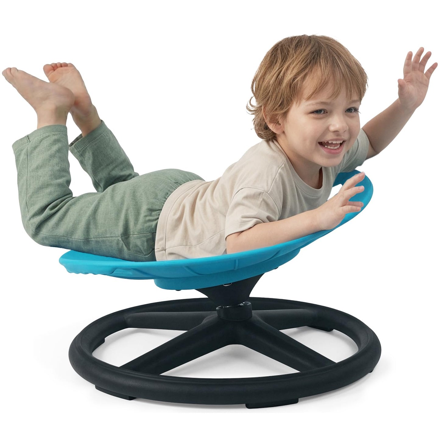 Spinning Chair for Autistic kids, Sensory Chair for Kids Autism, Swivel Chair for Children with ADHD, Sit and Spin Calming Gift to Improve Focus, Body Balance, Sensory Toy for Toddler 3 to 10