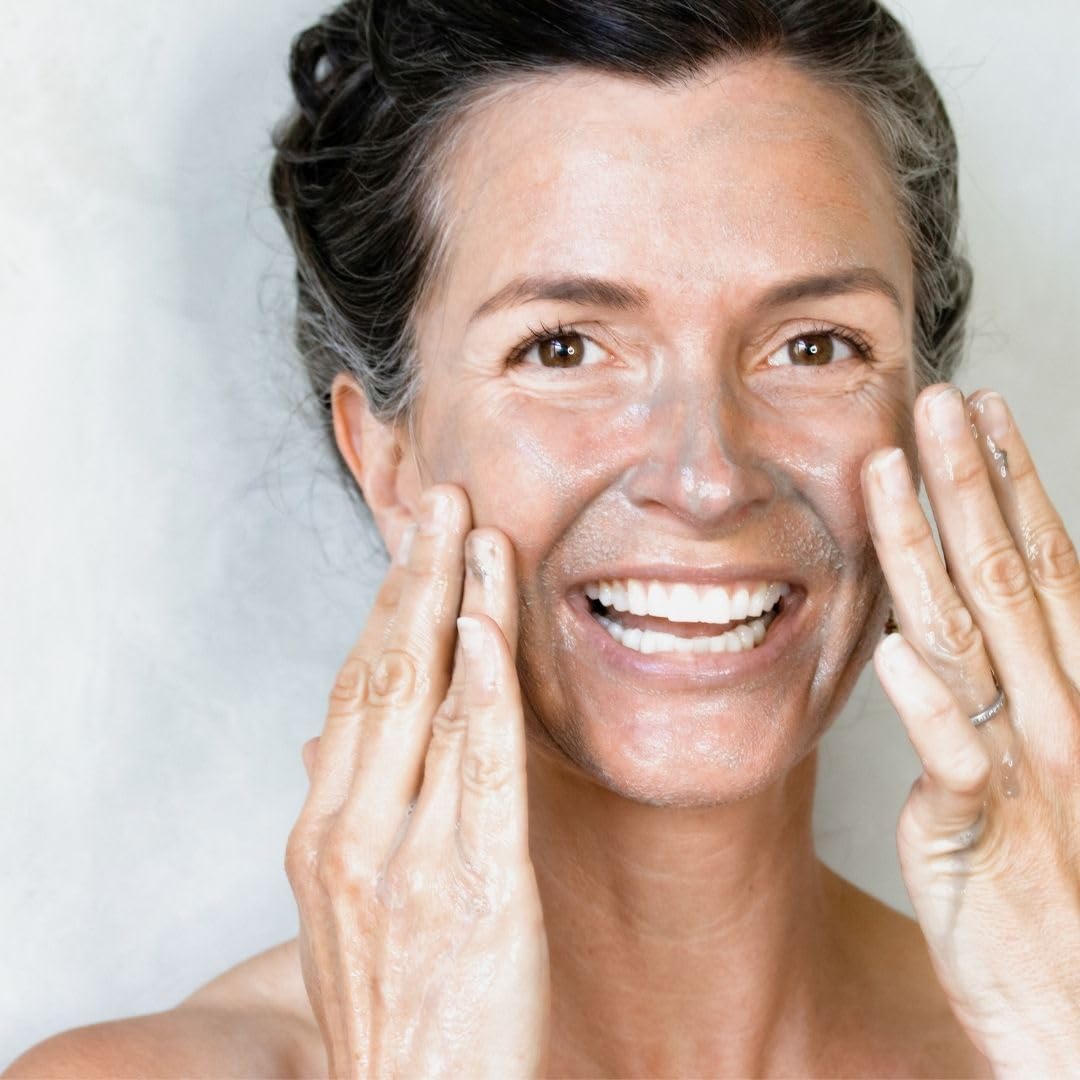 Osmia - Natural Purely Gentle Mud Cleanser | Clean Beauty For Healthy Skin (2.5 fl oz | 75 ml)