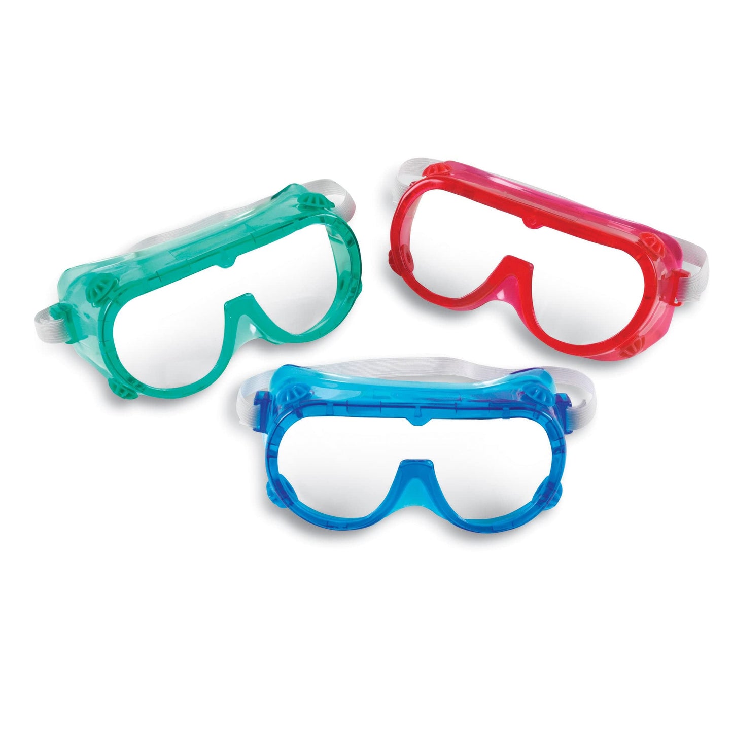 Learning Resources Colored Safety Goggles, Set of 6, Ages 4+, Classroom Accessories