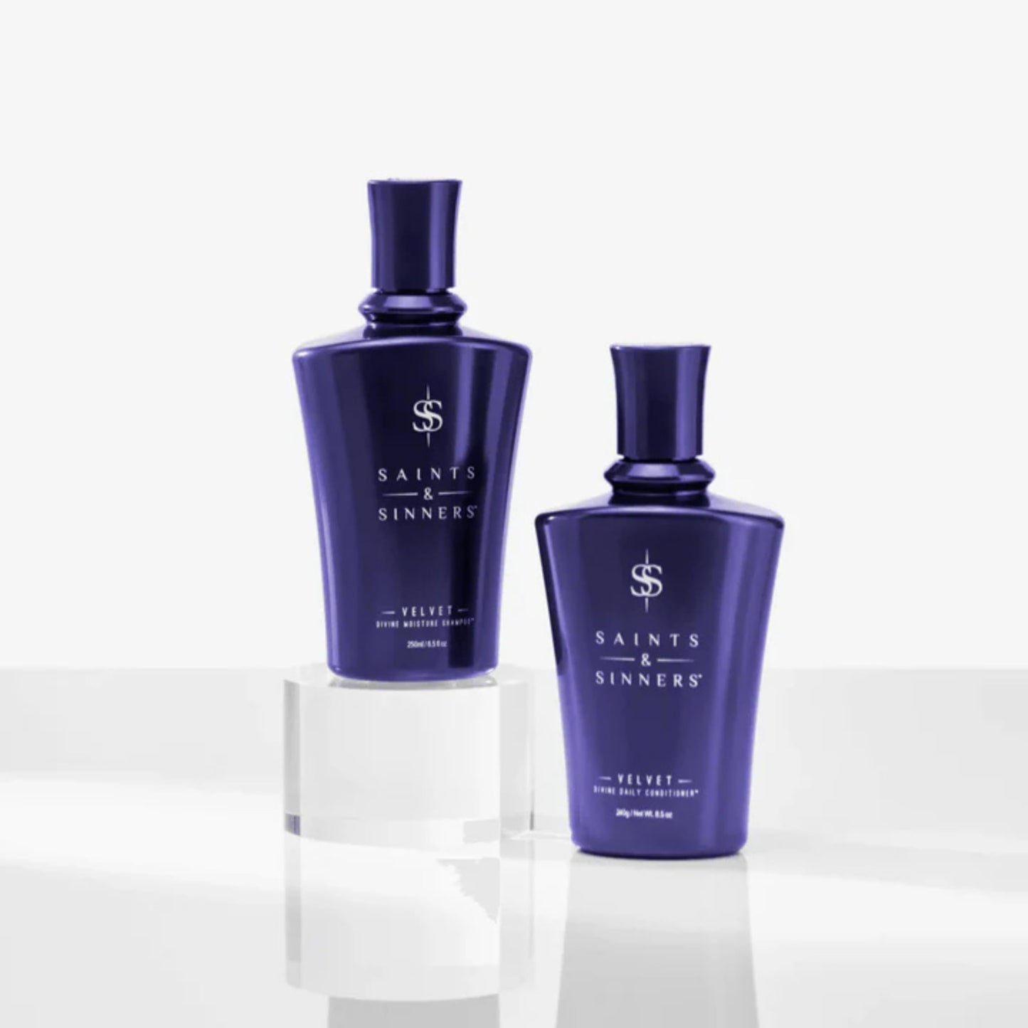 Saints & Sinners Velvet Duo (250ml) for Dry, Damaged, Color Treated Hair