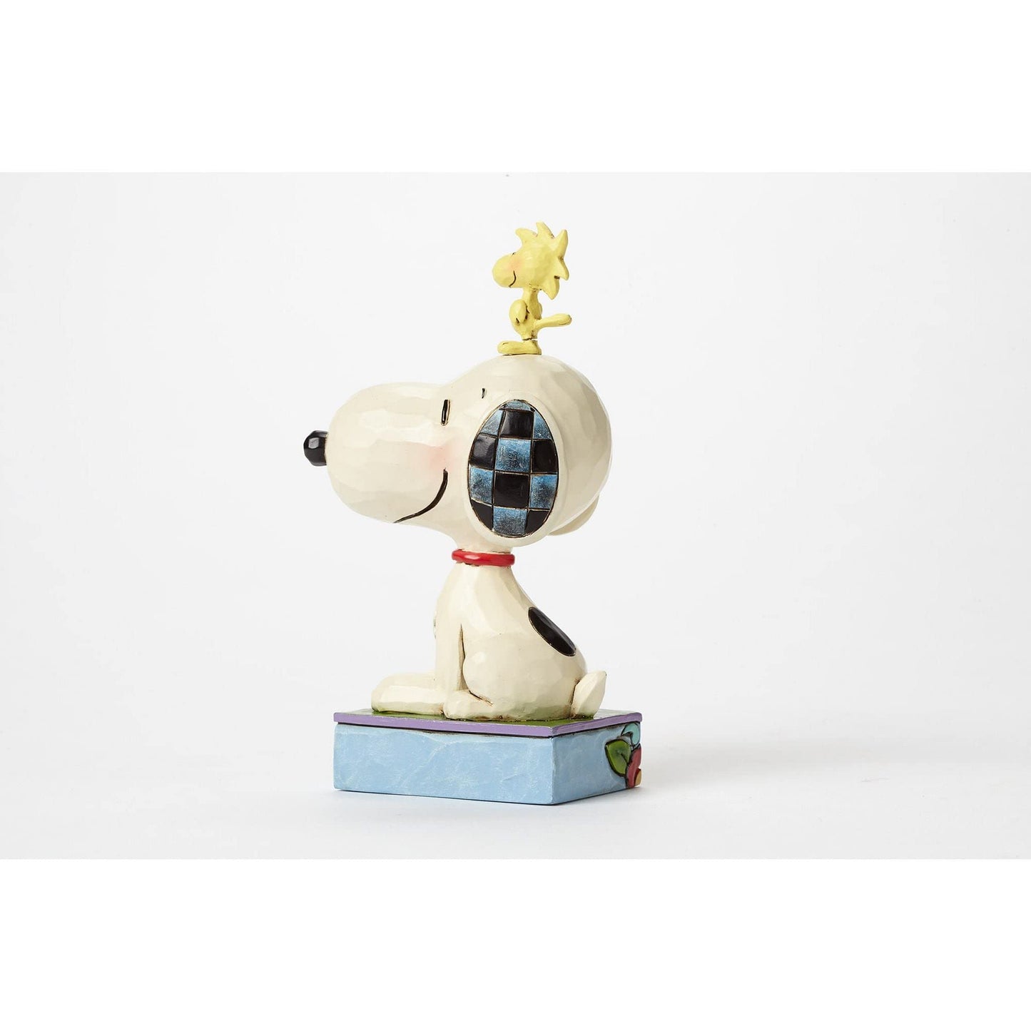 Enesco Peanuts by Jim Shore Snoopy and Woodstock My Best Friend Personality Pose Figurine, 5 Inch, Multicolor