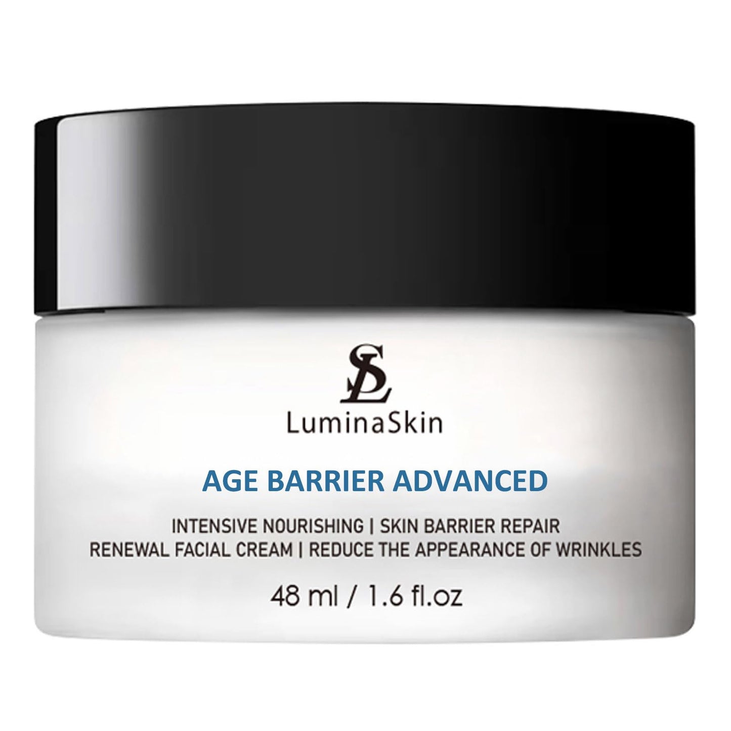 LuminaSkin Age Barrier Advanced Cream - Renewal Facial Cream - Hydrating Face Moisturizer, Anti Aging & Skin Barrier Repair Face Cream