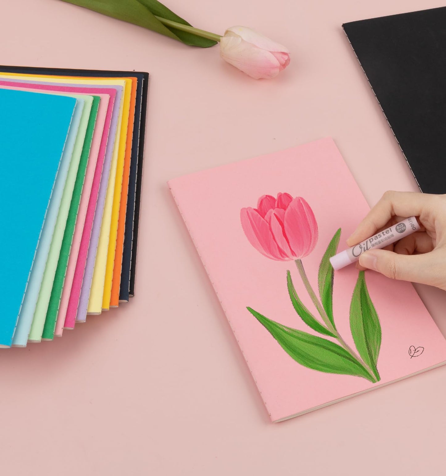 ALKALO 60 Pack Colorful Lined Notebooks for Writing, Journals Bulk, A5 Composition Books, 8.3x5.5 Inch, 60 Pages, 30 Sheets Sketchbooks for Office School Travel Supplies (Lined-60 pack, 12 Colors)