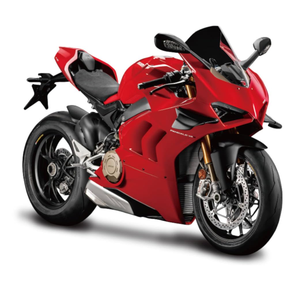 Diecast Model Motocycle Compatible with NewRay 1:12 Scale Ducati Panigale V4S Model Bike 58253