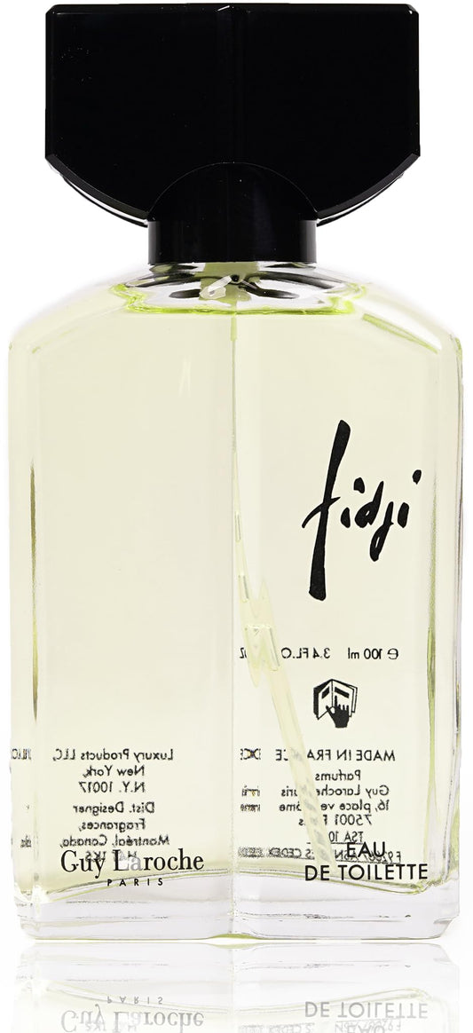 Fidji by Guy Laroche, Iconic Designer Fragrance, Eau de Toilette for Women, Long Lasting Women Perfume, Day and Evening Aromatic Scent, 3.4 Fl. Oz.