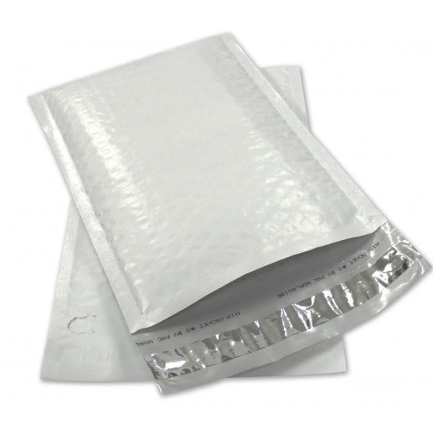 Sales4Less #2 Poly Bubble Mailers 8.5X12 Inches Padded Envelope Mailer Waterproof Pack of 100, White,Grey