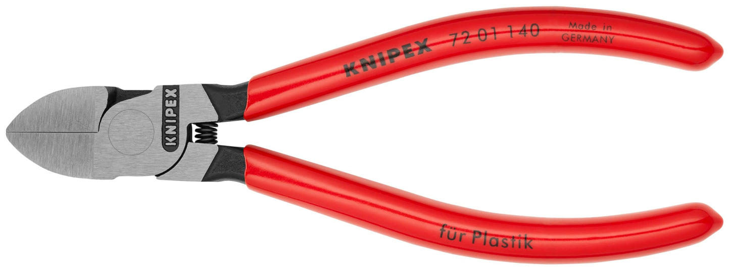 KNIPEX Tools - 2 Piece Flush Cutter Set in a Pouch (72 01 140 and 72 01 180) (9K008090US)