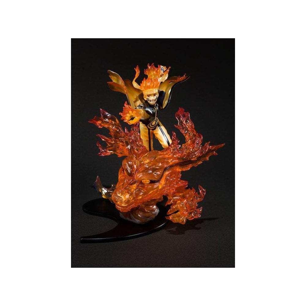 TAMASHII NATIONS Bandai Figuartszero Naruto Uzumaki-Kurama-Kizuna Relation Statue