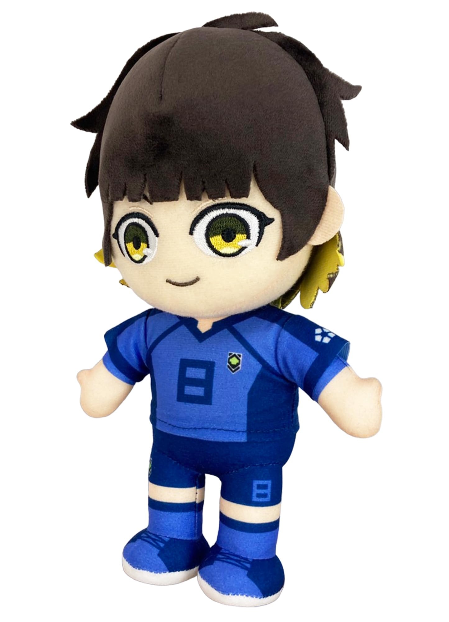 Great Eastern Entertainment Blue Lock Manga - Meguru Bachira #8 Jersey Plush 8" H