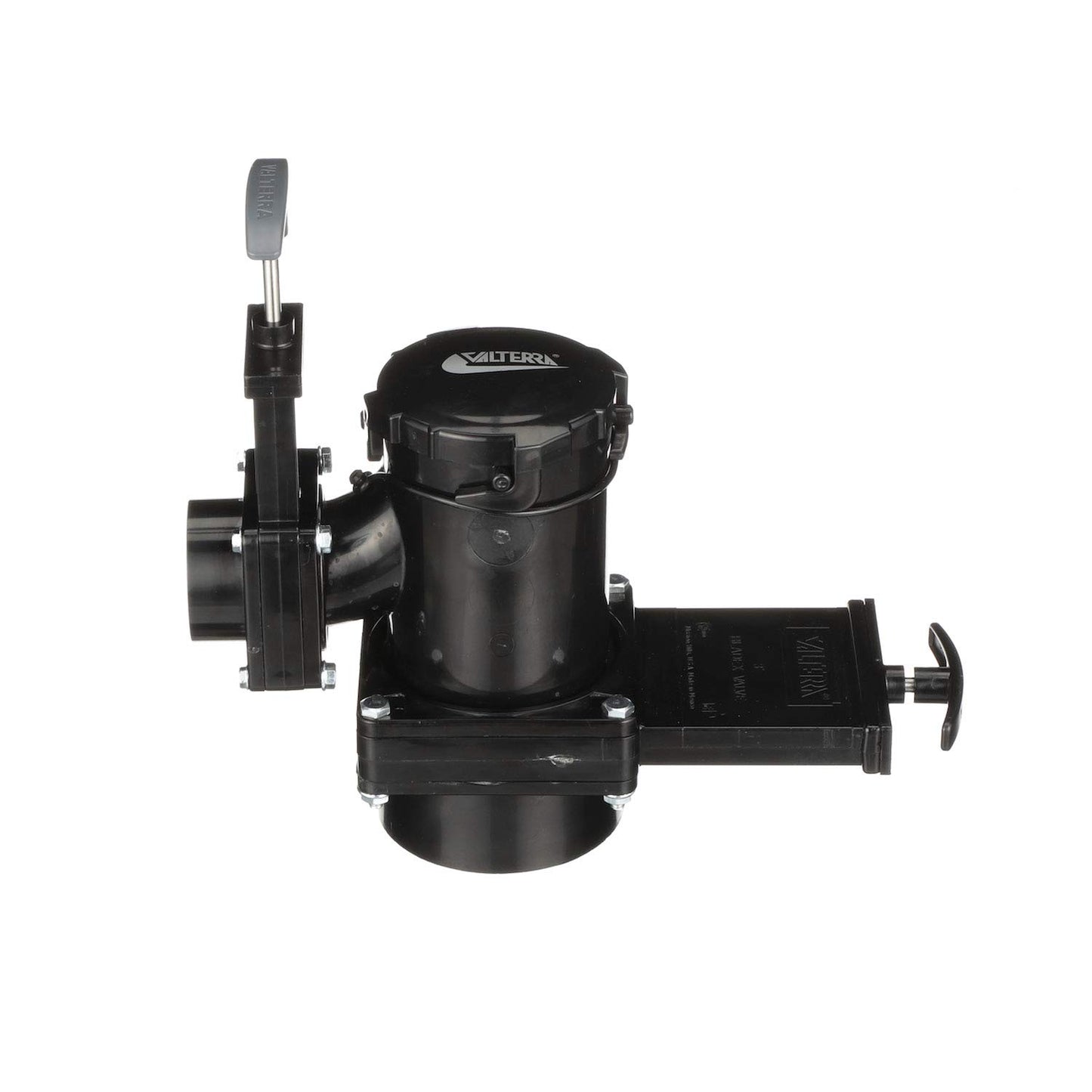 Valterra San Tee Double Rotating Valve, Mess-Free Waste Valve for RV's, Campers, Trailers, 3" x 1.5" Hub