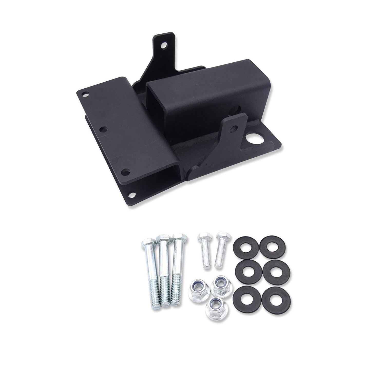 Dasen 2" Rear Receiver Trailer Tow Hitch Compatible with Kawasaki Mule 600 610 2005-2016, fit Mule SX 2017-2025