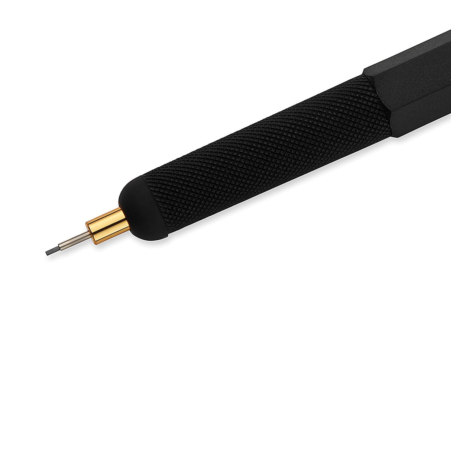 rOtring 800 Retractable Mechanical Pencil, 0.5mm, Black Metal Barrel - For Drafting, Engineering, Architecture Professionals