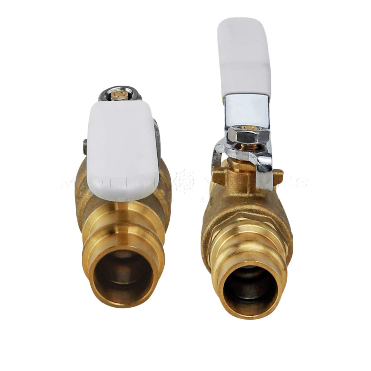 Midline Valve 932VLV034-5 Premium Press Ball Valve with 3/4 in. Connections, Brass (Pack of 5)