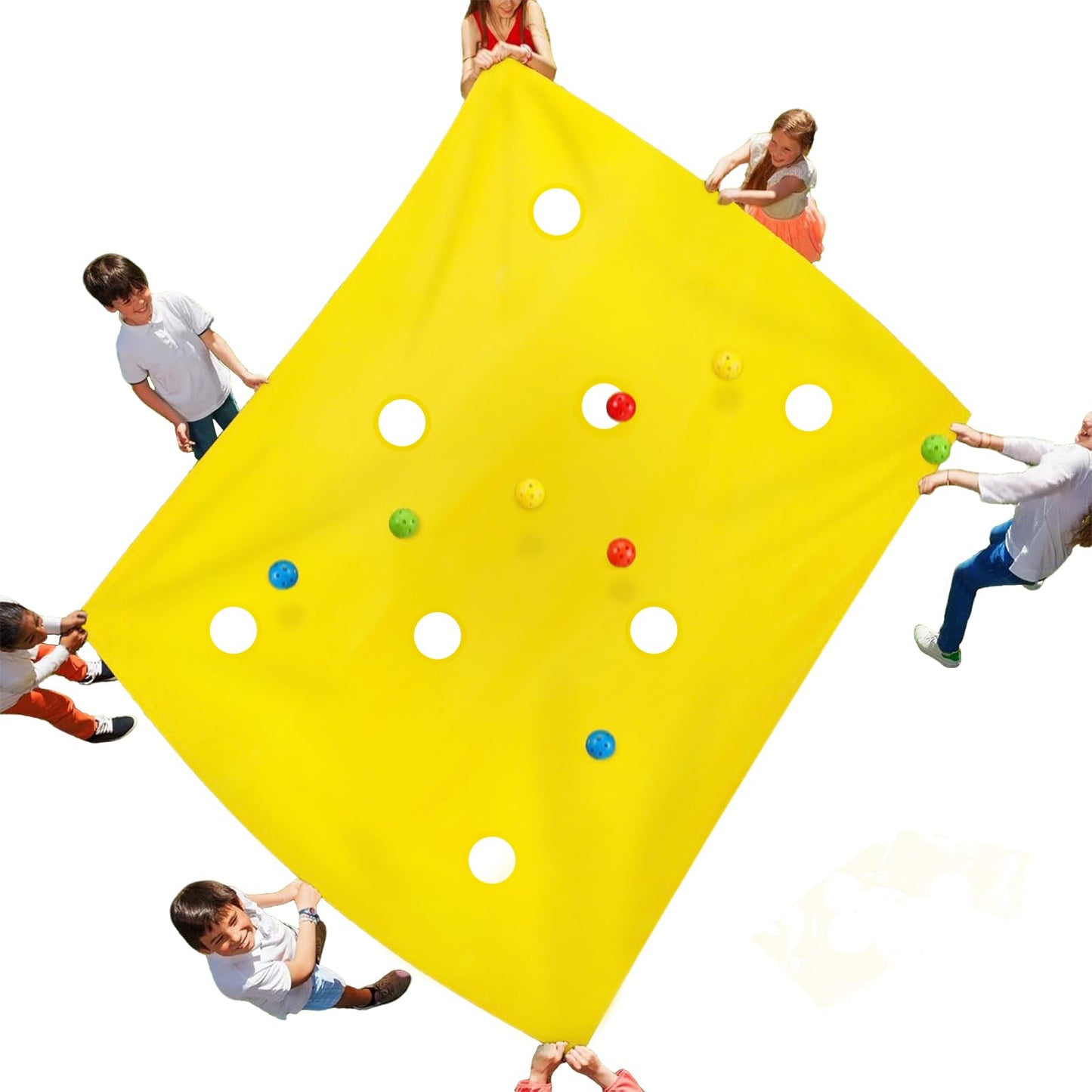 Sonyabecca Hole Tarp Team Building Exercise Activities Games Teamwork Group Learning Fun Playing 84''Lx55''W