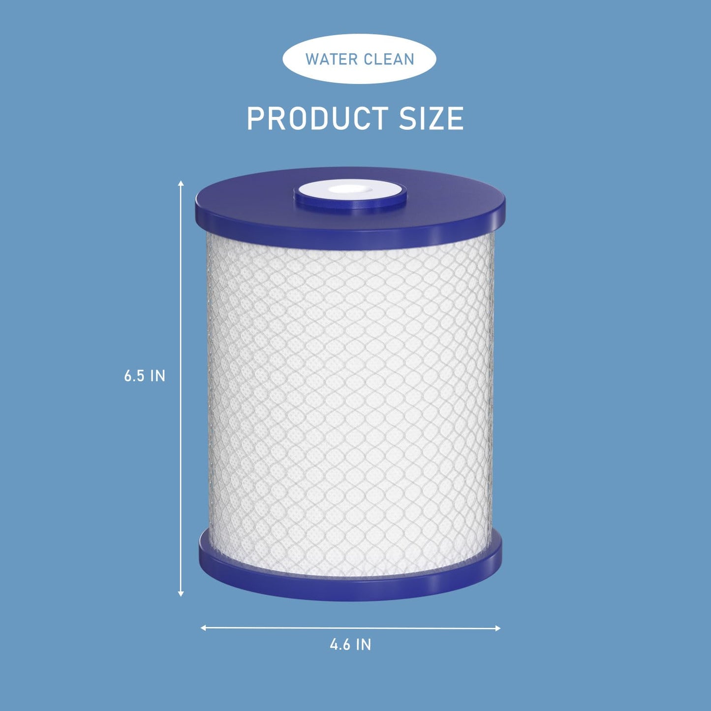 Coconut Shell Activated Carbon Water Filters Compatible with Royal Prestige Frescapure 4000, 4500, 5000, 6000 CT, 6000 UC, WF0705 Water Filter Systems, 750 GPD Life Span - 0.5 Micron 2 Pack