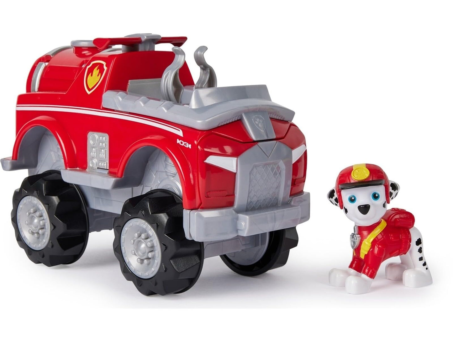 PAW PATROL Jungle Pups Elephant Vehicle with Marshall Figure (Basic Vehicle) Toy for Children from 3 Years