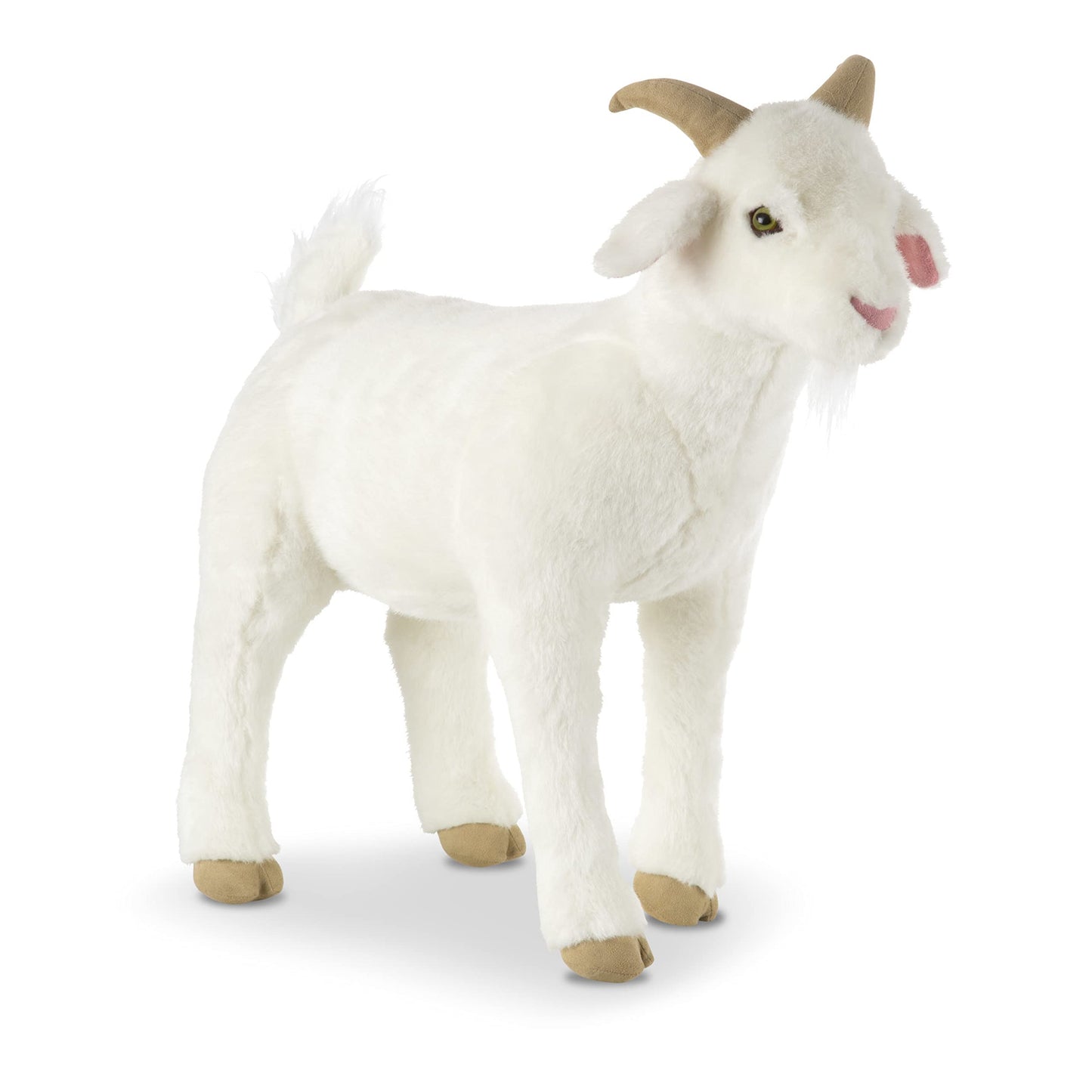 Melissa & Doug Giant Goat - Lifelike Stuffed Animal (22.5 inches Tall)