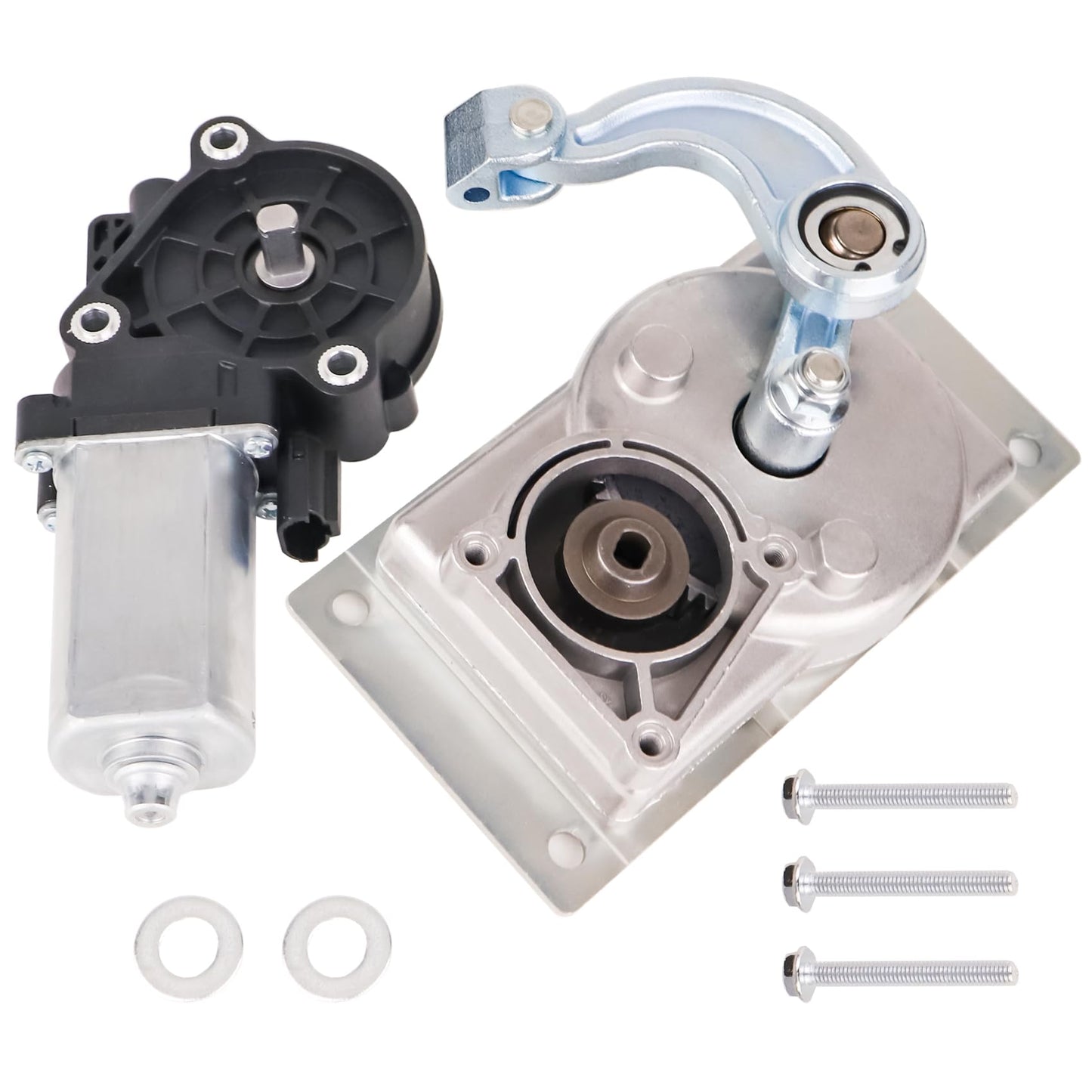 379160 RV Gear Box Linkage A with 676061 Step Motor Compatible with kwikee Electric Steps 22, 23, 28A, 30, 32, 33, 34, 35, 36, 38 and 40 Series. Replace 379147 379160 366043 1101428 676061 2141001