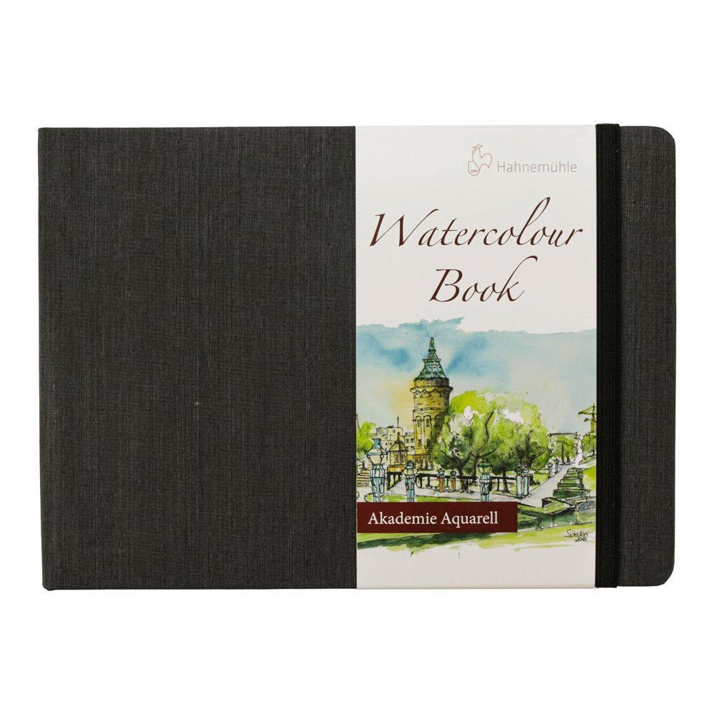Hahnemuhle 10628811 Watercolour Book - A5 200 GSM 30 Sheets - Landscape, White
