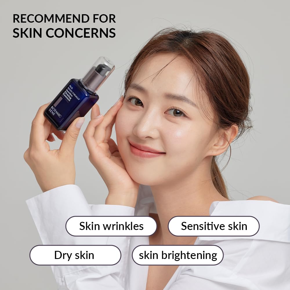 Botanicsens Nutritive Firming Vegan Essence Lotion for Face & Neck, Long-Lasting Lift & Hydration, Anti-Wrinkle & Fine Lines, Skin Elasticity, Korean Skin Care 50ml, 1.69fl.oz
