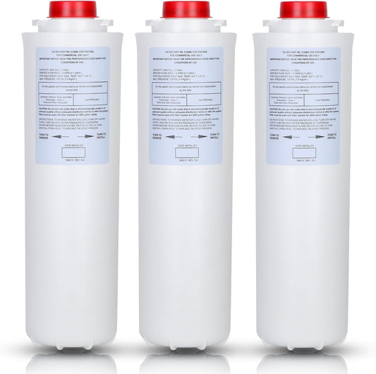 51300C Replacement (3 Packs-No Chip),Compatible with EzH2O Filter Replacement Bottle Station High Capacity 3000 Gallon,Replacement EWF3000 for 51300/C ERF750, 51299C, 55898C (3)