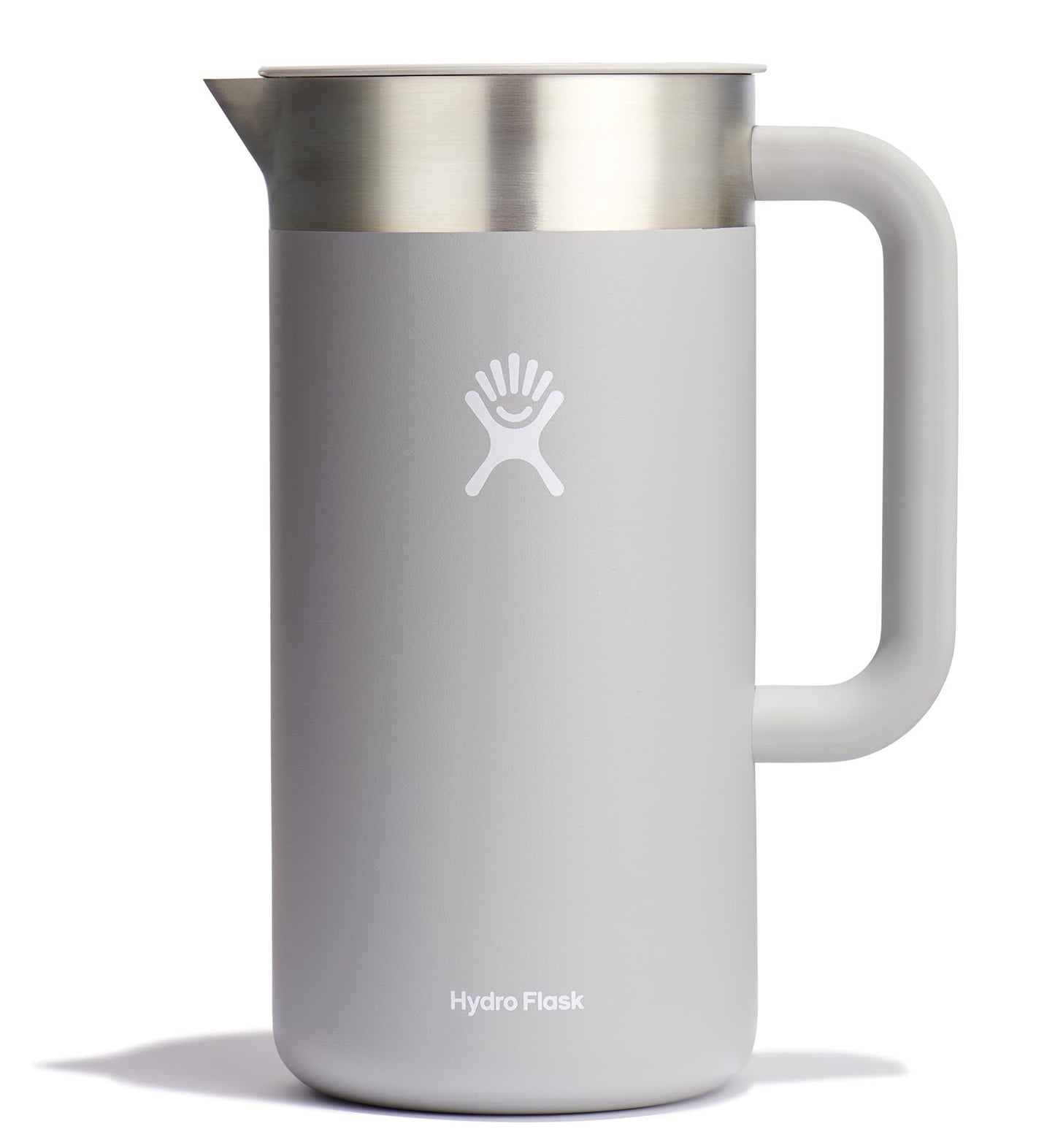 Hydro Flask Outdoor Insulated 51 Oz Pitcher- Stainless Steel Beverage Container - Camping Kitchen Essentials Birch Gray