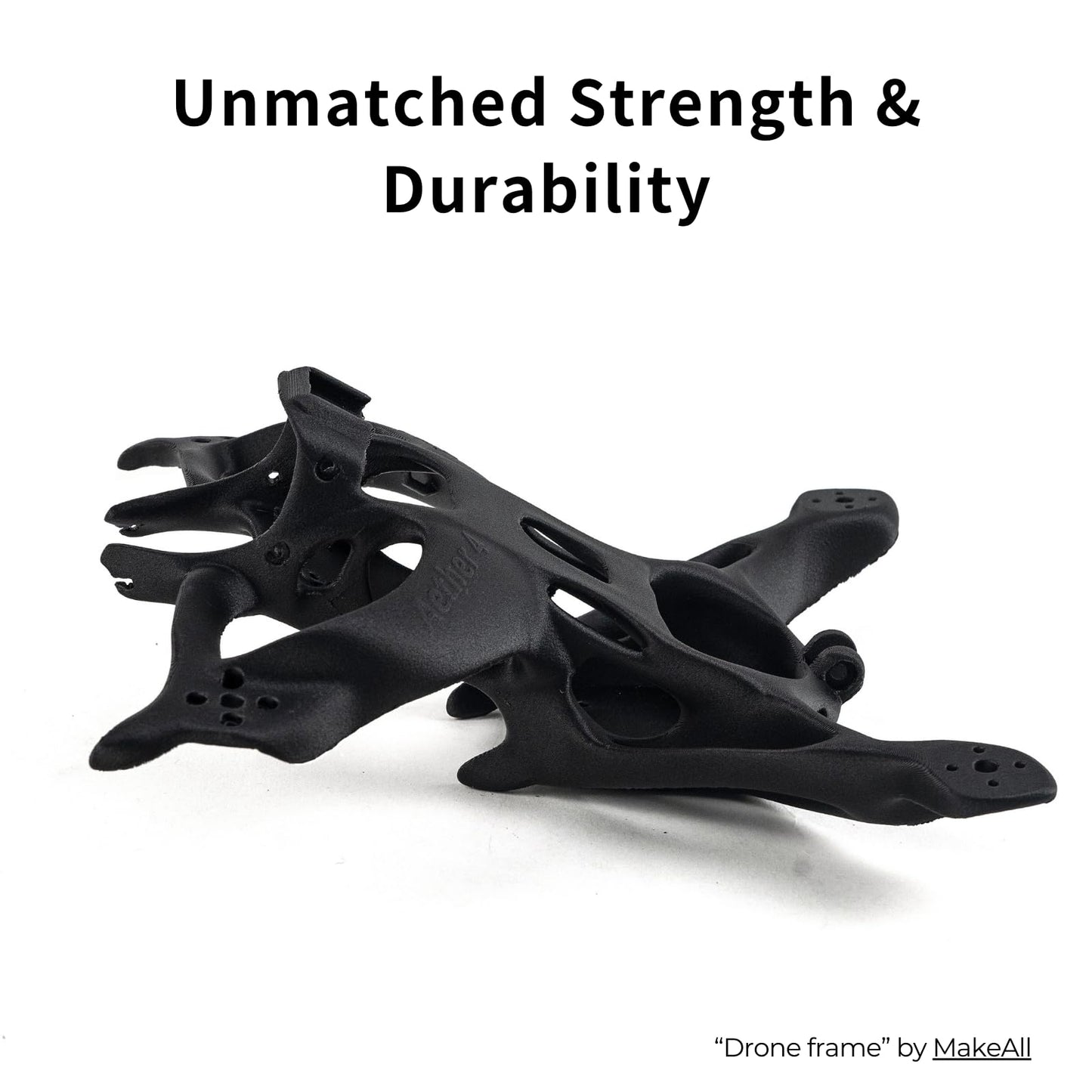 Siraya Tech Fibreheart PPA-CF 3D Printing Filament: Industrial-Grade Carbon Fiber Nylon, Superior Strength & Heat Resistance PAHT-CF (1kg, Black)