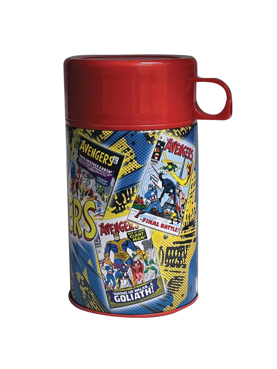 Avengers Assemble Tin Titans Previews Exclusive Lunch Box with Beverage Container