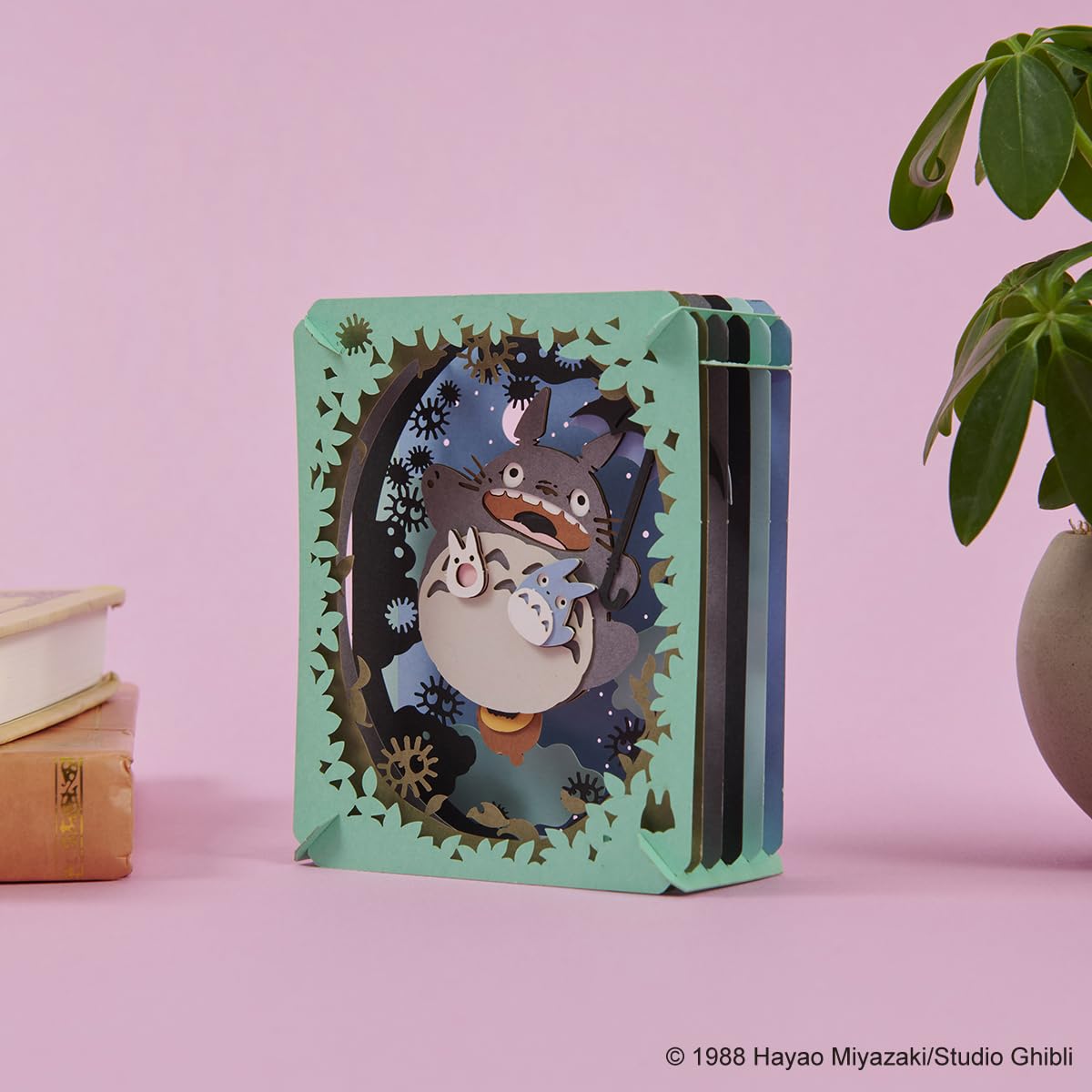 Paper Theater My Neighbor Totoro PT-048X Moon Glowing Sky