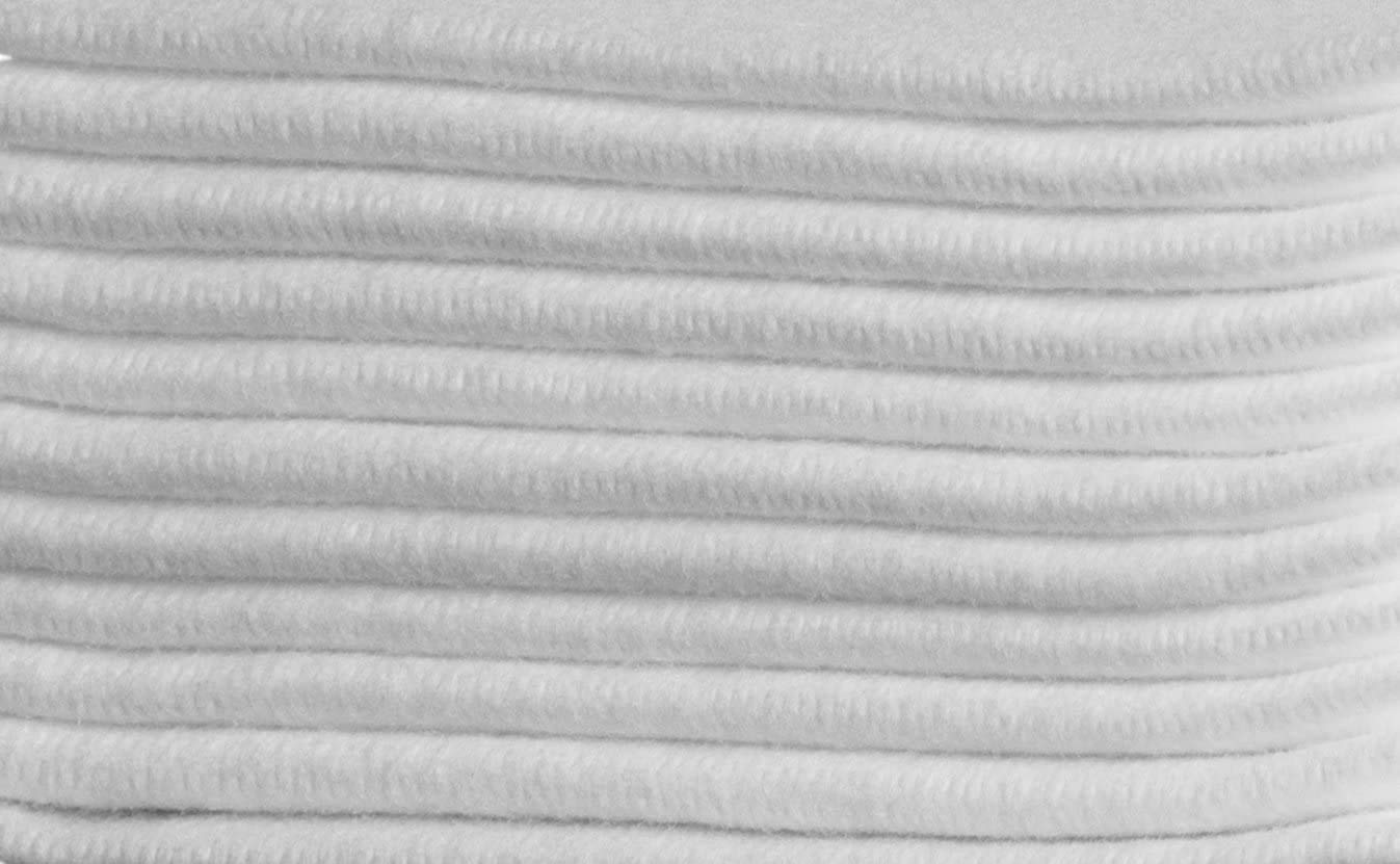 200 Disposable Linen Feel Guest Towels - Paper Hand Towels for Bathroom - Cloth Like White Paper Towel - Cocktail Hand Napkins - Highly Absorbent, Soft Fancy Guest Hand Towels 12" X 17" (Pack Of 200)