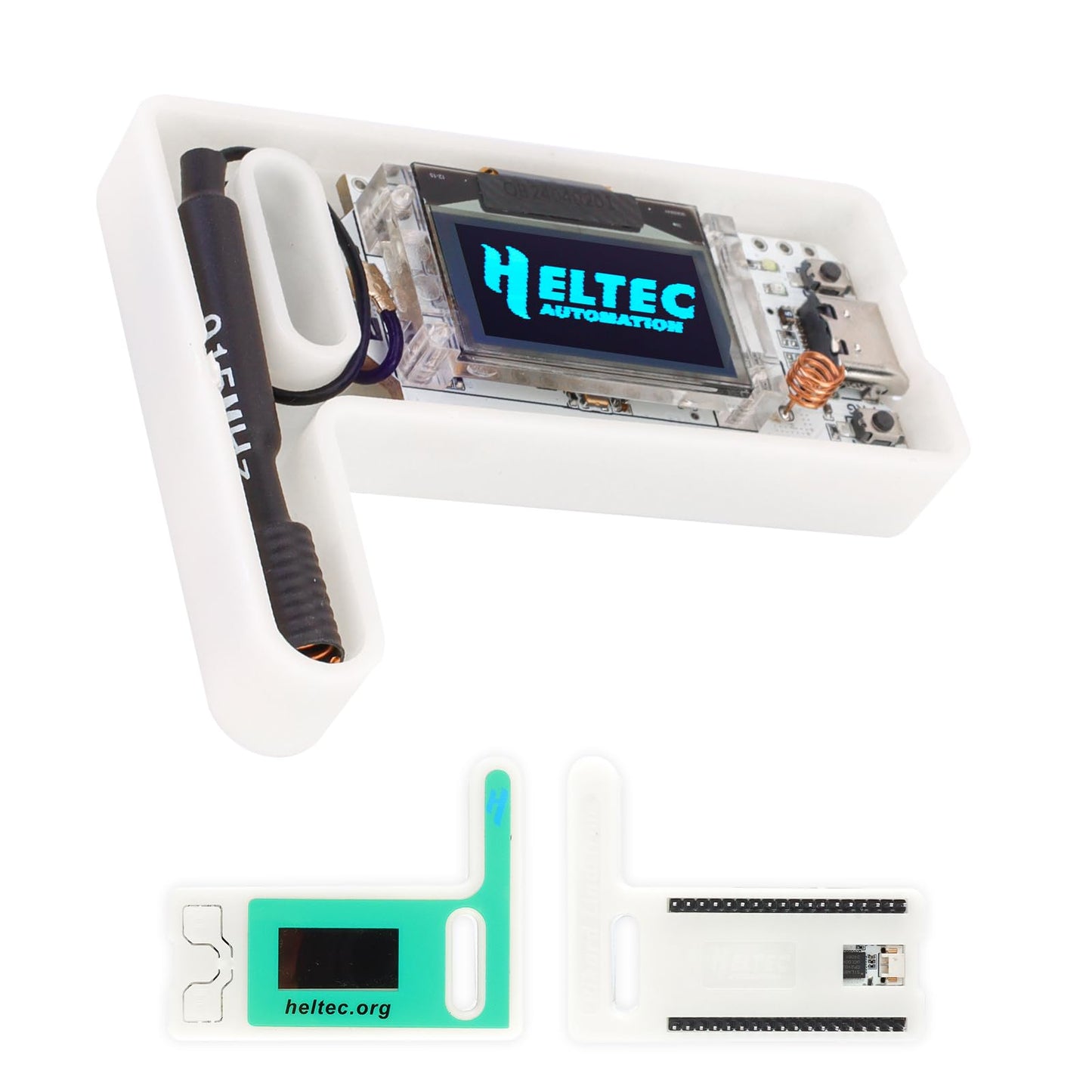 ESP32 LoRa V3 Module Board with 3000mAh Battery Set - with 915MHz Antenna and SX1262 LoRa V3 Case Devices for Meshtastic Arduino LoRawan IOT