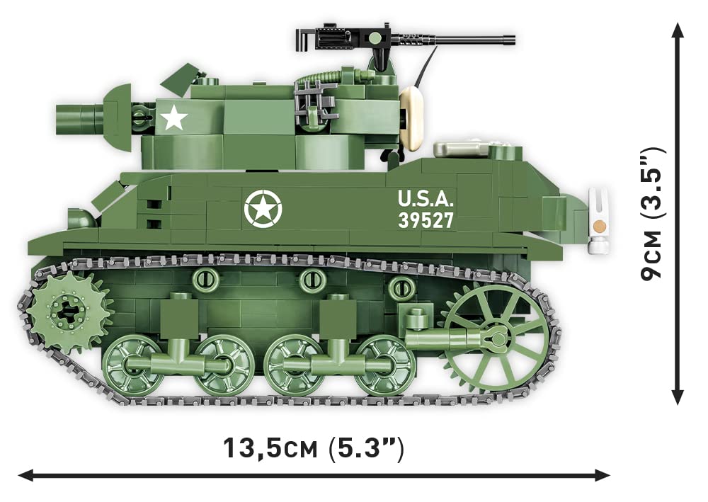 COBI Historical Collection World War II H.M.C M8 Scott Tank